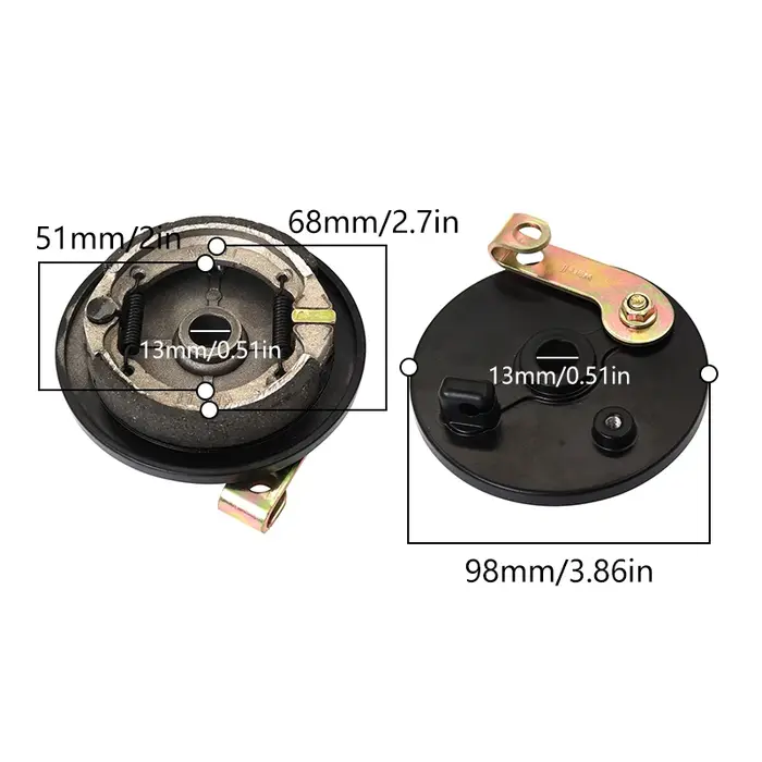 Plaquettes de frein à tambour extensibles pour trottinettes électriques Speedway Leger Mini4 Pro