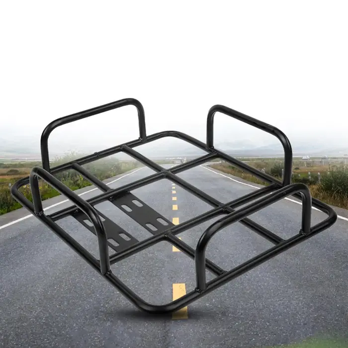 Porte-bagages en fer, panier de vélo