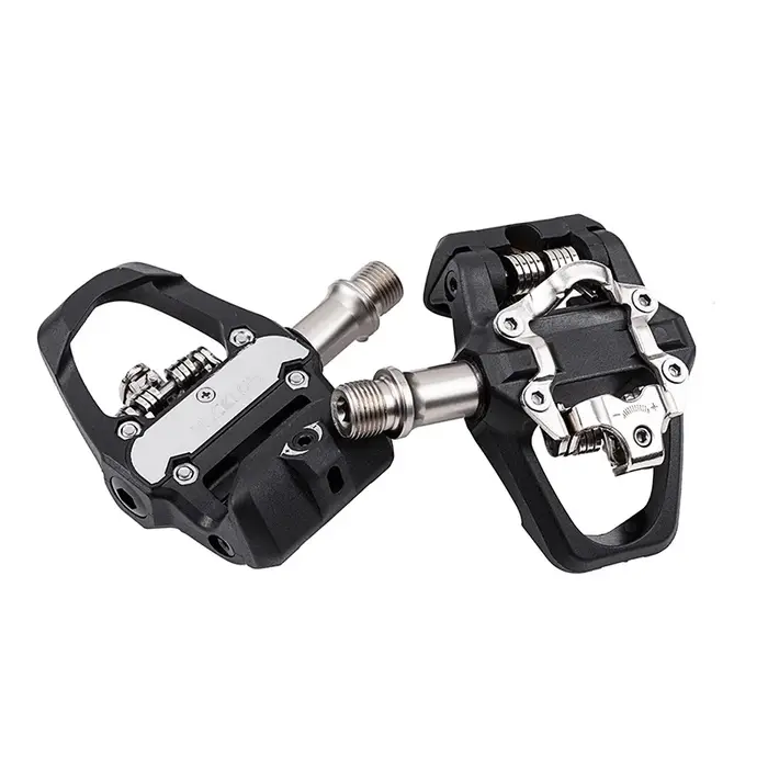 Pédale de vélo BUCKLOS à double fonction