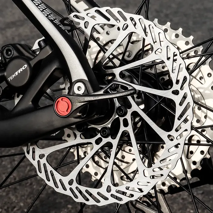 MUQZI 140mm 160mm 180mm Rotor de frein à disque montagne route vtt vélo avec 6 boulons Rotor de frein à disque