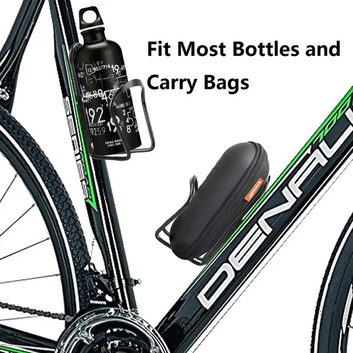 Porte-bouteille d'eau en alliage d'aluminium, porte-bouteille d'eau pour vélo de montagne, sac à main adapté aux vélos de route et de montagne