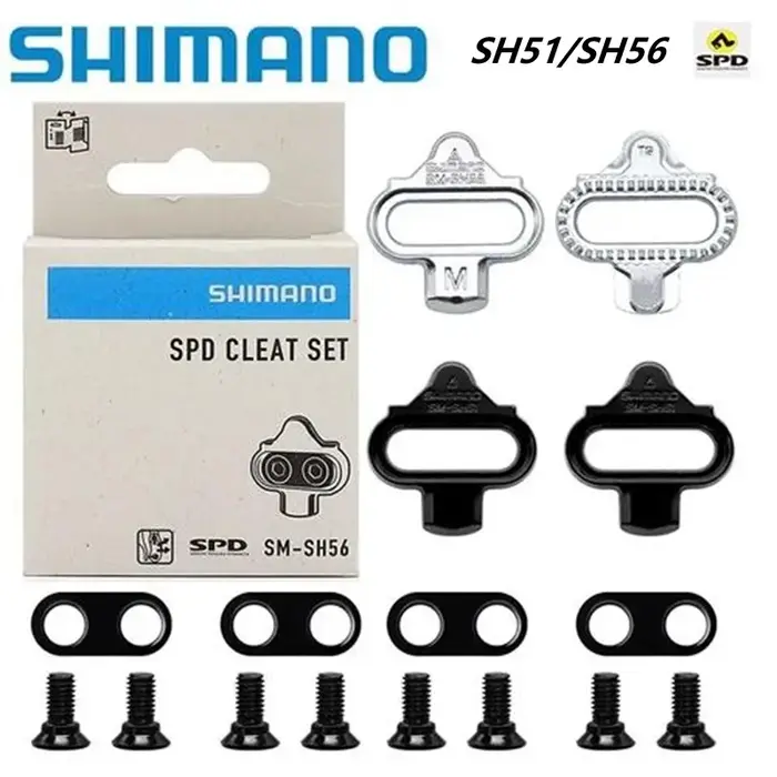 Shimano SPD SM SH51 SH56 Stollen vtt vélo libération multi-libération pédale