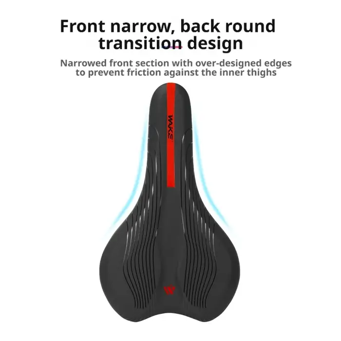 Selle de vélo ergonomique - Éponge haute résilience