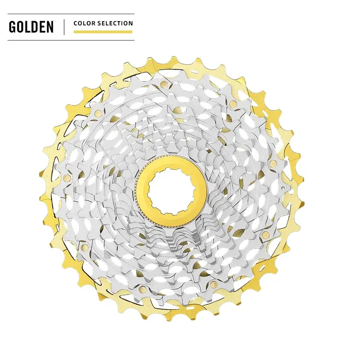 Cassette 12 vitesses RYET 2026 ultralégère 230g 11-34T CNC Alu/Acier HG pour vélo de route/gravel Shimano K7