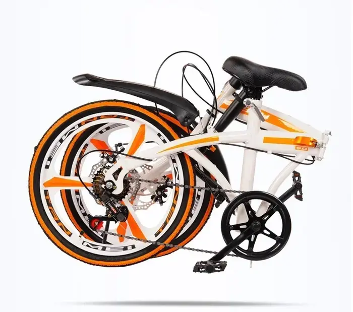 Vélo pliant Durable de frein à double disque de vitesse Variable de 20 pouces