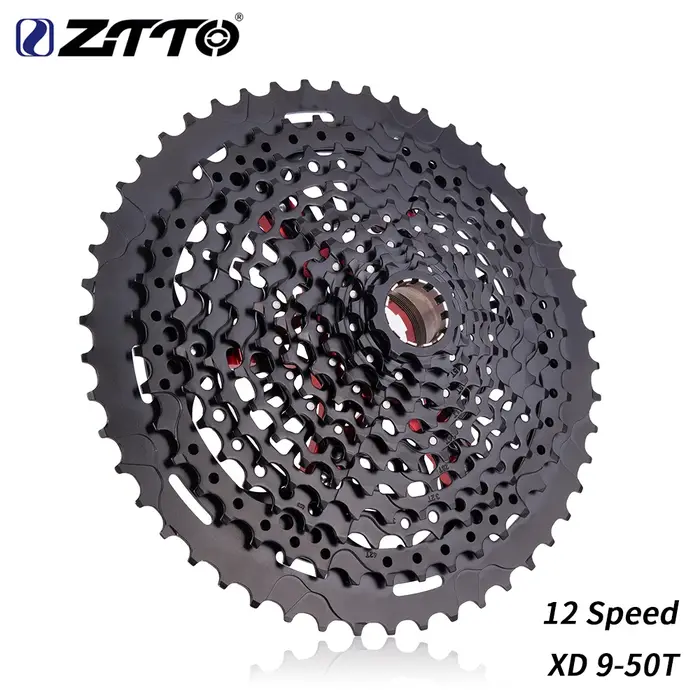 ZTTO vtt XD Hub 12 vitesses Cassette de vélo 10-50T 52T entièrement en acier 9T 10T 12