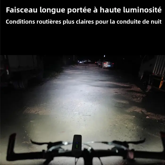 Lumière de vélo ultra brillante