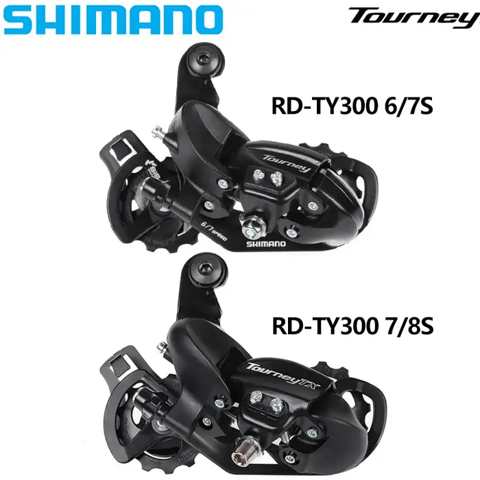 SHIMANO TOURNEY RD-TY300 6S 7 vitesses RD-TX800 7/8
