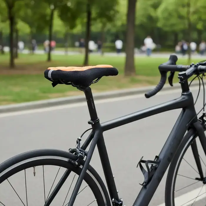 Housse de selle de vélo en gel – rembourrée 3D