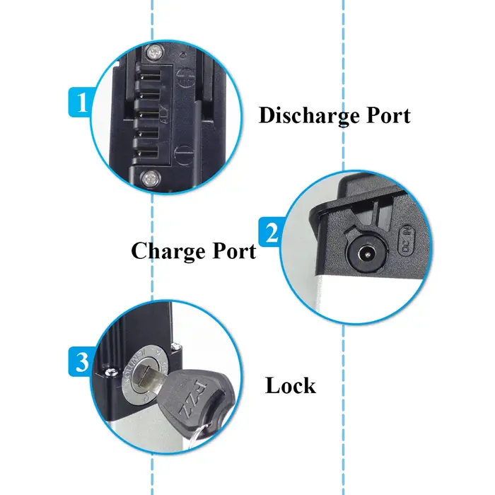 Lectric XP Lite 2.0 batterie Ebike 48V 14Ah 672Wh