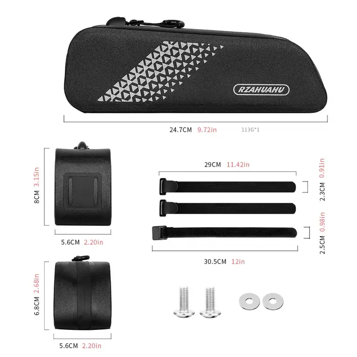 Sac de Tube supérieur de vélo de route
