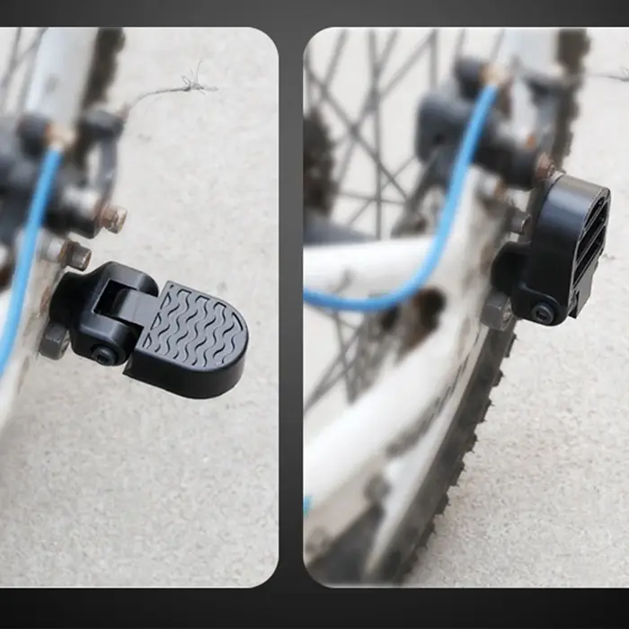 Pédale arrière de vélo électrique roue