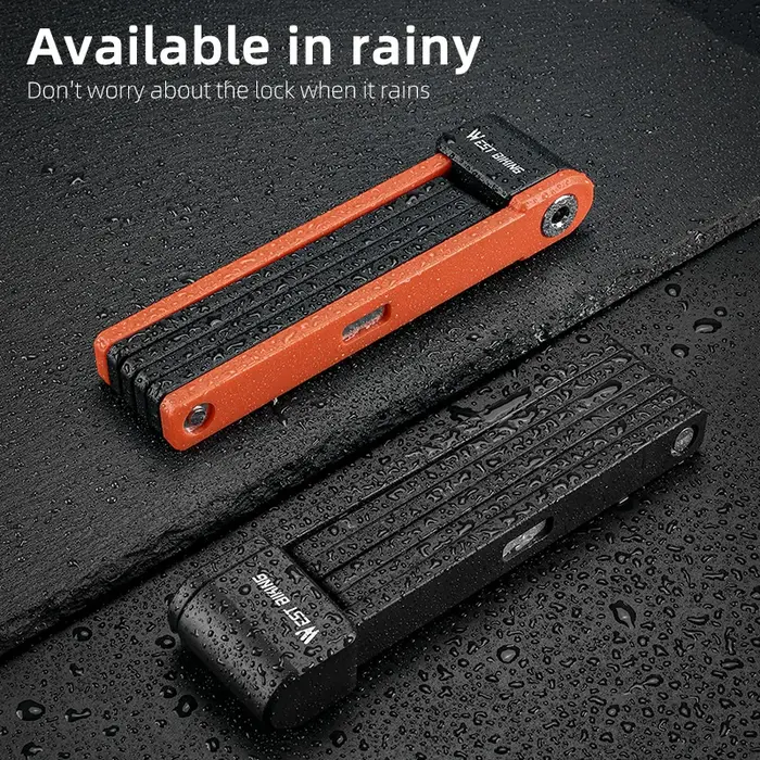 WEST BIKING – serrure de vélo pliable Anti-vol