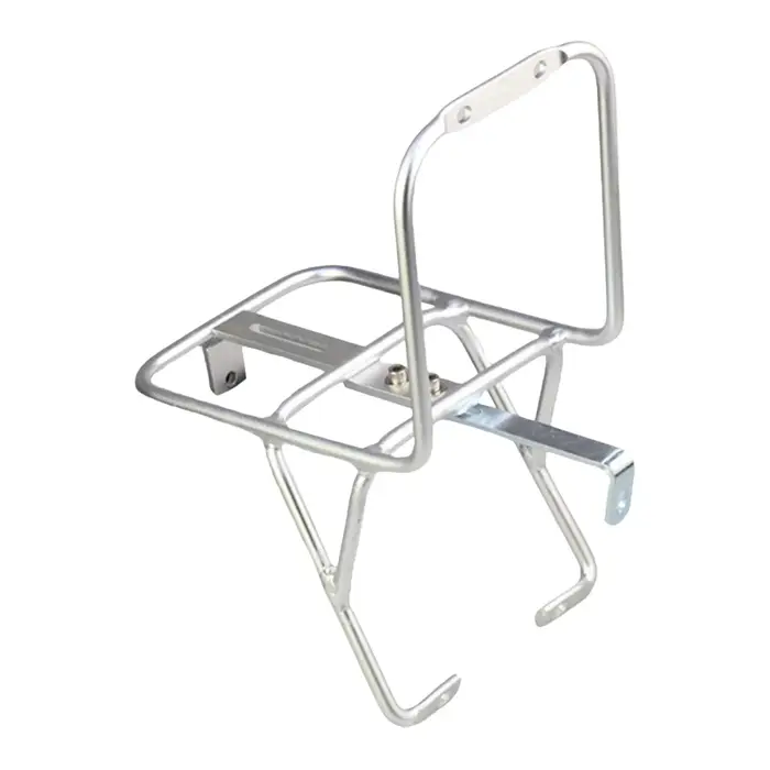 Porte-bagages avant de vélo en alliage d'aluminium