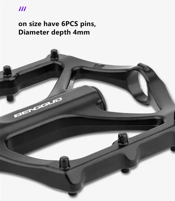 Pédales de vélo haut de gamme de 9/16 pouces