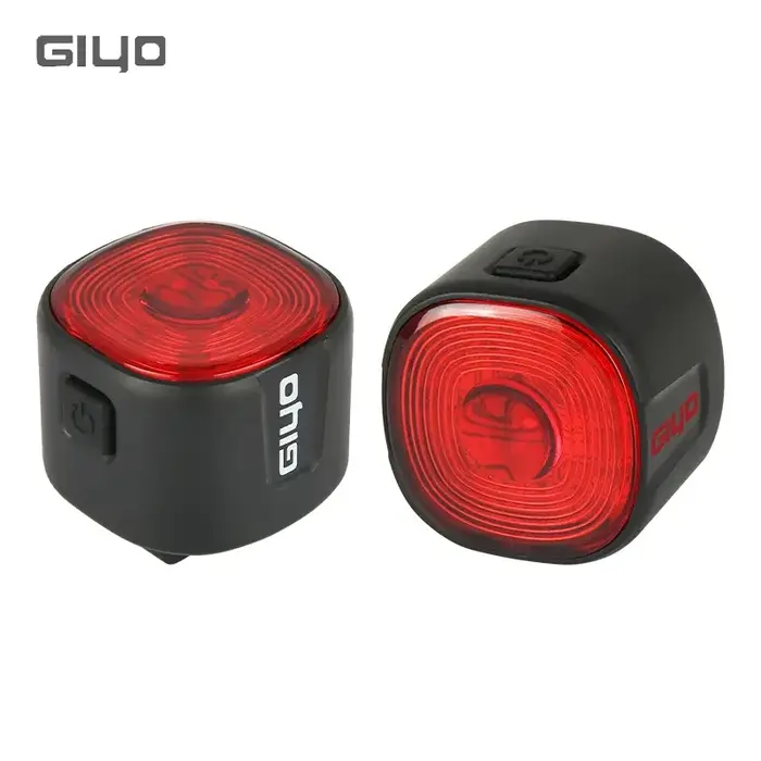 Feu arrière intelligent de vélo Giyo avec freinage intégré