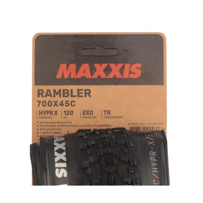 MAXXIS nouveau pneu RAMBLER REAVER gravier 700x40C/45C HYPR-X