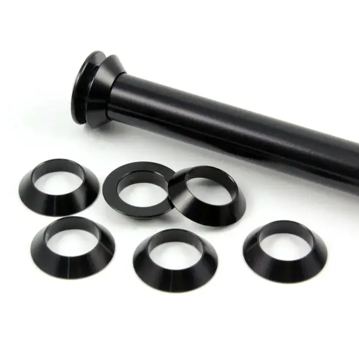 Rondelle d'essieu de vélo M12x4mm, moyeux de rondelle conique M12, brochettes d'arbre de Tube, acces