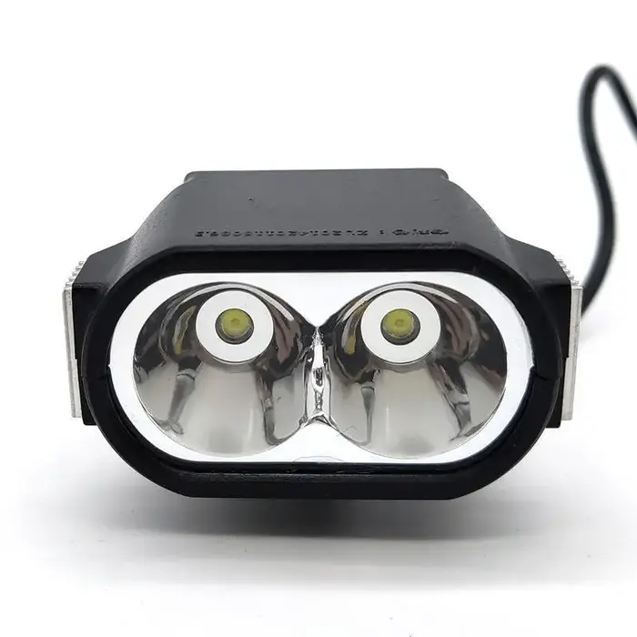 Phare avant de vélo électrique 36V 48V 60V, phare LED étanche pour trottinette électrique, klaxon, l