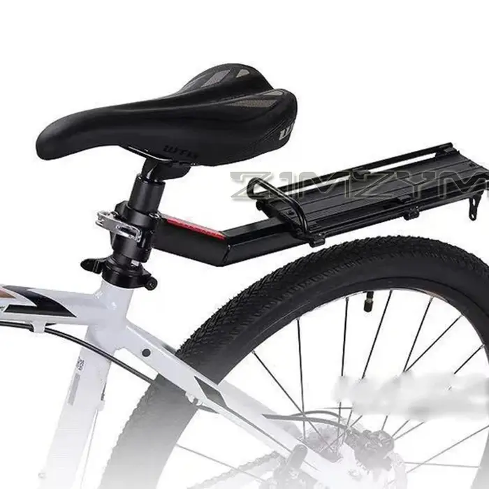 Porte-bagages arrière de vélo en alliage d'aluminium
