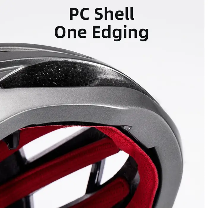 Casque de vélo aérodynamique une pièce