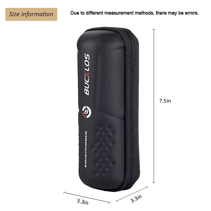 BUCKLOS sac à outils de vélo boîte de rangement de vélo multifonction sacs à outils de bouteille de 