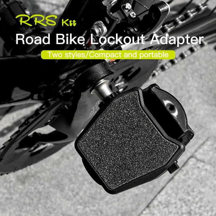 RRSkit convertisseur de pédale de vélo de route adaptateur de pédales automatiques autobloquantes pour couvercle