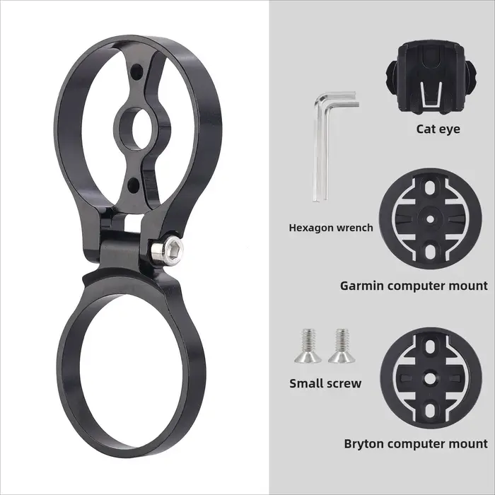 Support d'ordinateur de vélo, chronomètre, support GPS, tige supérieure, support d'ordinateur, suppo