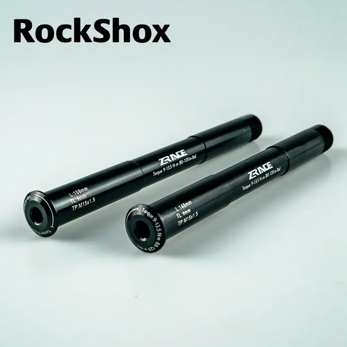 Fourche VTT ZRACE QR15x100 / QR15x110 avec levier d'axe traversant pour ROCKSHOX / FOX