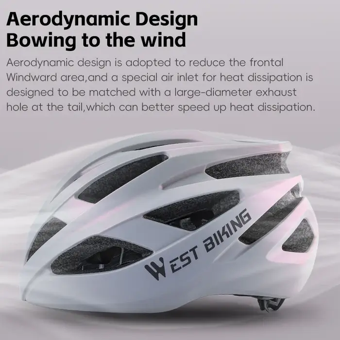 WEST BIKING-Casque de vélo léger pour femme