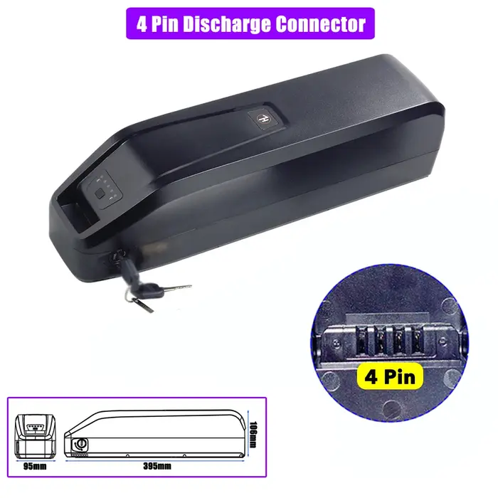 Batterie lithium-ion de remplacement RCB RK29, 48V, 15Ah, 17,5 Ah, 840Wh, pour vélo électrique SACHE