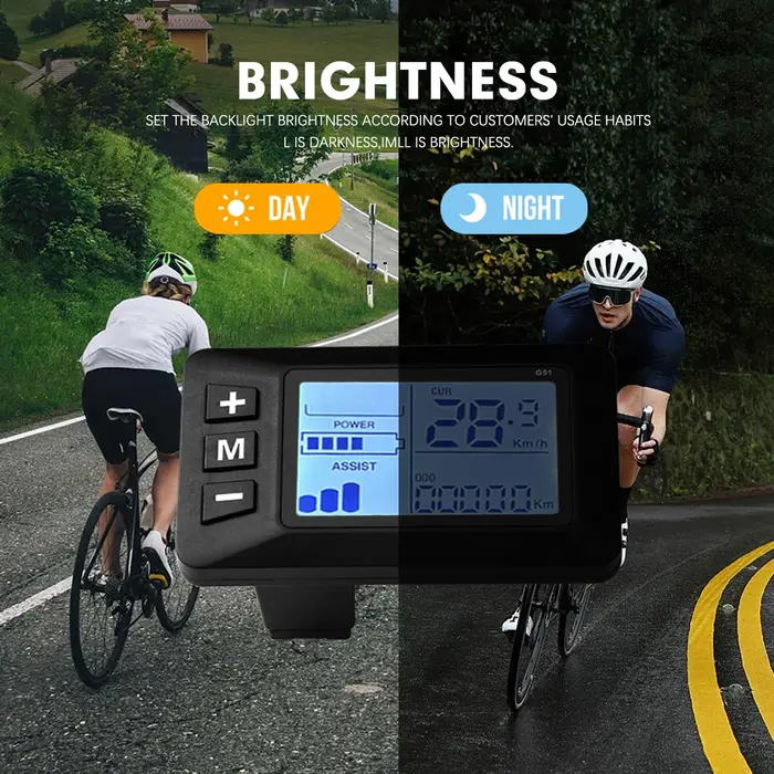 Écran LCD G51 pour Vélo Électrique