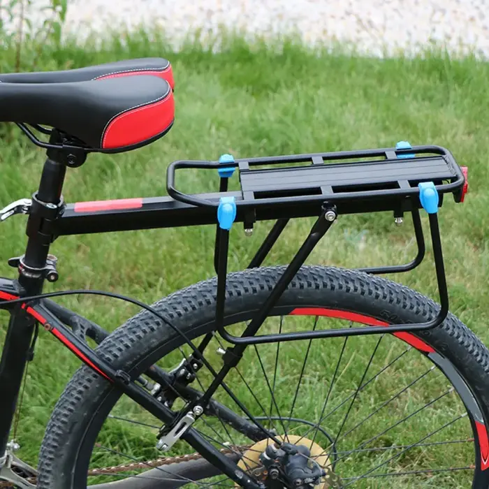 Porte-bagages de vélo réglable à dégagement rapide