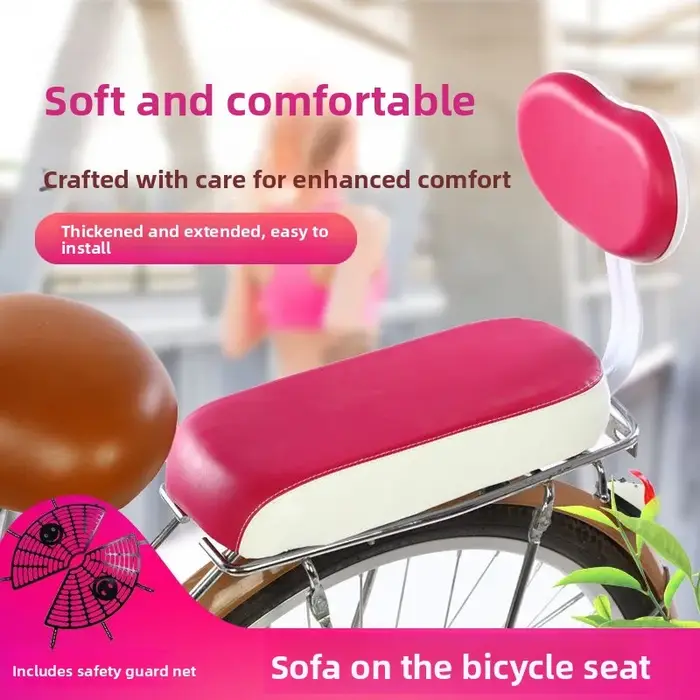 Coussin de siège universel en éponge pour vélo de montagne, dossier, accessoires de cyclisme, pièces