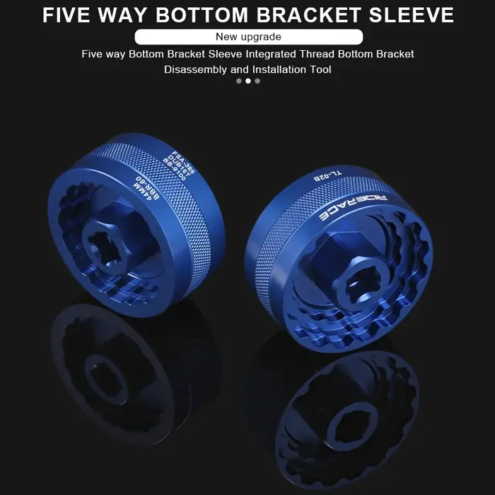 5 en 1 Vélo Invite Astronomique ket Outil Pour 44mm BBR60 DUB16T BB-9100 FSA-386