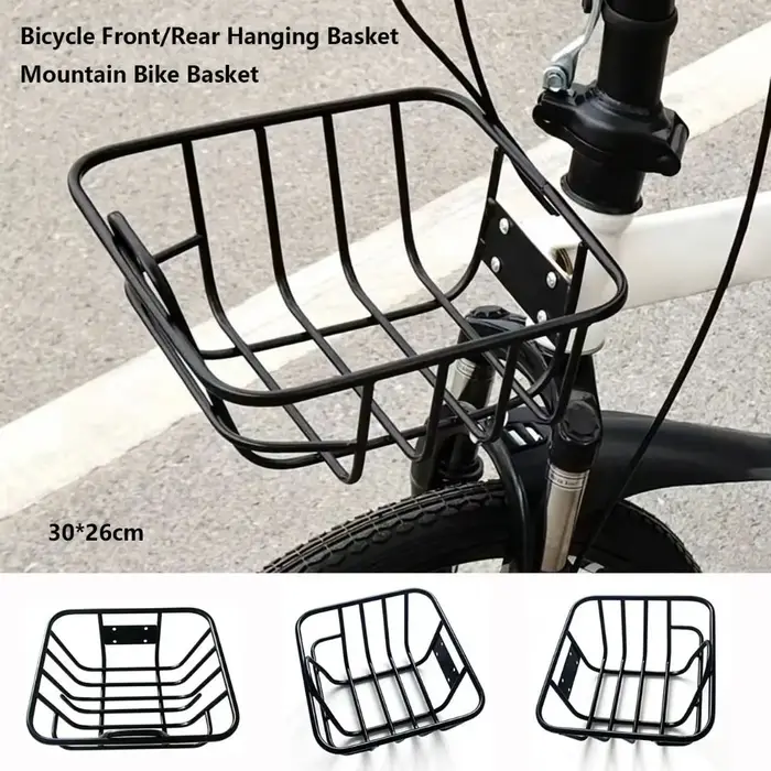 Panier arrière de vélo facile à installer