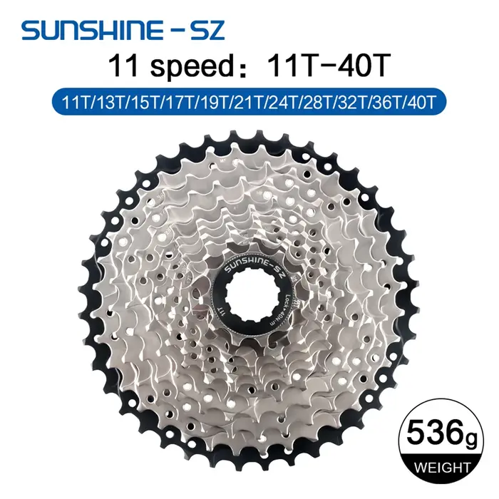 Sunshine – Cassette de vélo de montagne 11S
