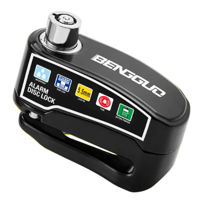 Antivol de disque de frein pour vélo avec 2 clés