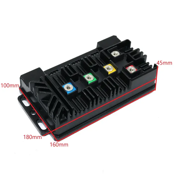 GREENSMALS-Contrôleur de Moteur Électrique à Deux Roues pour Vélo et Moto, 48/60/72V, 2000W, 60A