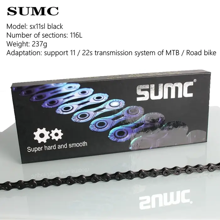 Chaînes de vélo SUMC X11SL X12SL