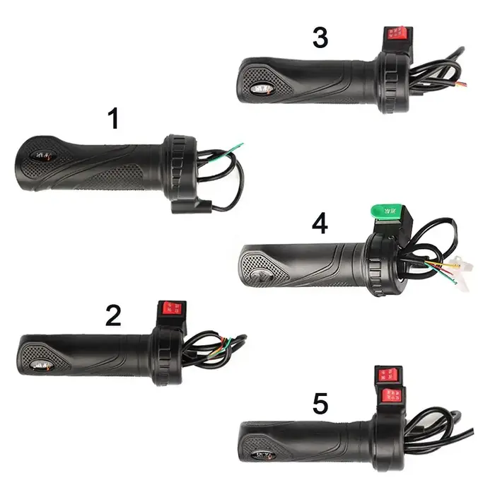 Guidon d'accélérateur pour vélo électrique, poignée d'accélérateur torsadée, accessoires de vélo éle