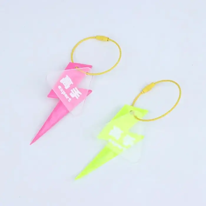 Pendentif réfléchissant pour vélo, avertissement de sécurité pour la conduite en extérieur, pendentif éclair haute visibilité, durable, universel pour vélo de route