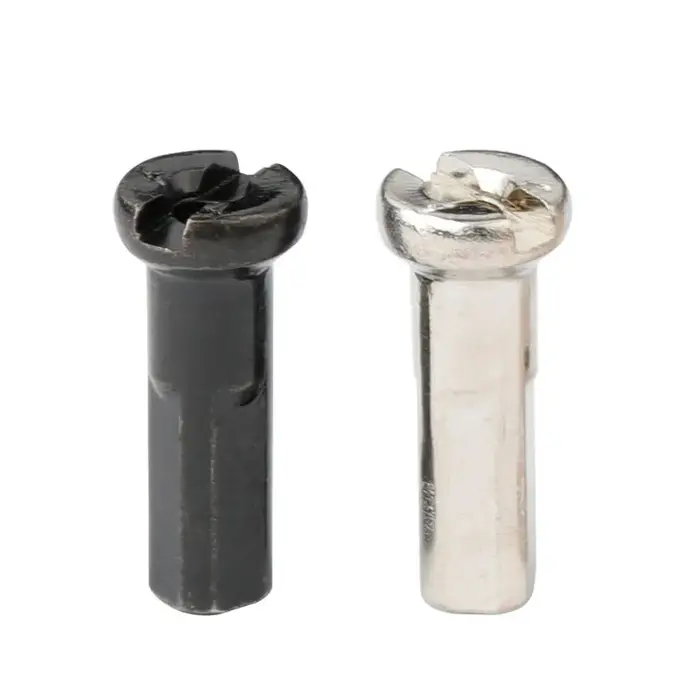 Bouchons de jante en laiton pour roue de vélo de route et VTT, pièces revêtues de cuivre CU Kg, 14G 