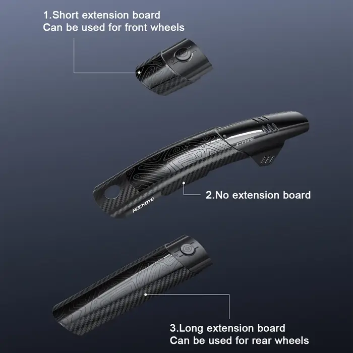 Garde-boue élargi Rockbye pour vélo 26/27