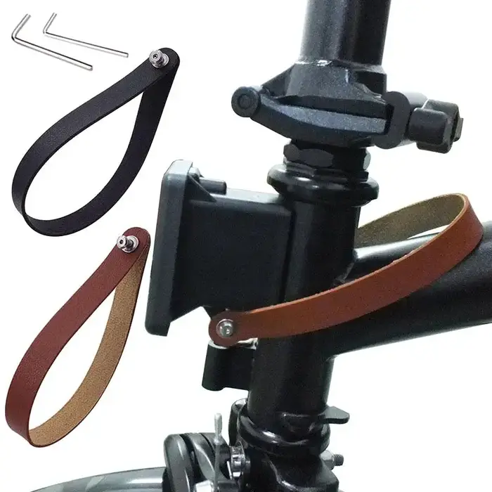 Nouvelle sangle de traction en PU pour porte-sac avant de vélo