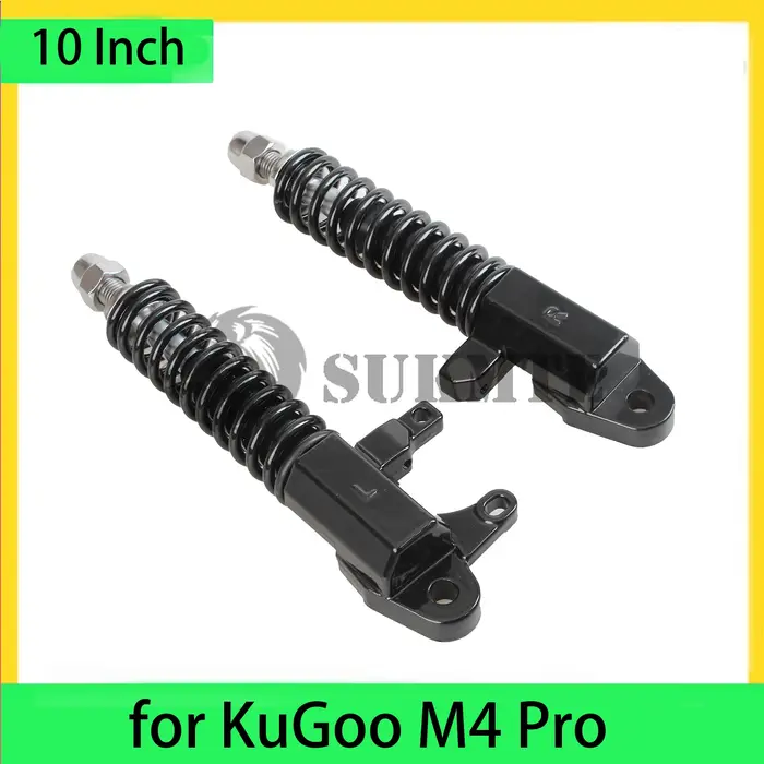 Amortisseur 10 pouces Scooter électrique fourche avant choc hydraulique roue antichoc ressort rebond