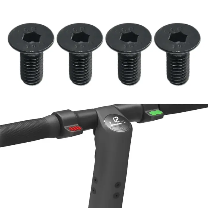 Jeu de vis de fixation pour tige de trottinette électrique, 4/12 pièces, pour Ninebot Segway E ES1 E