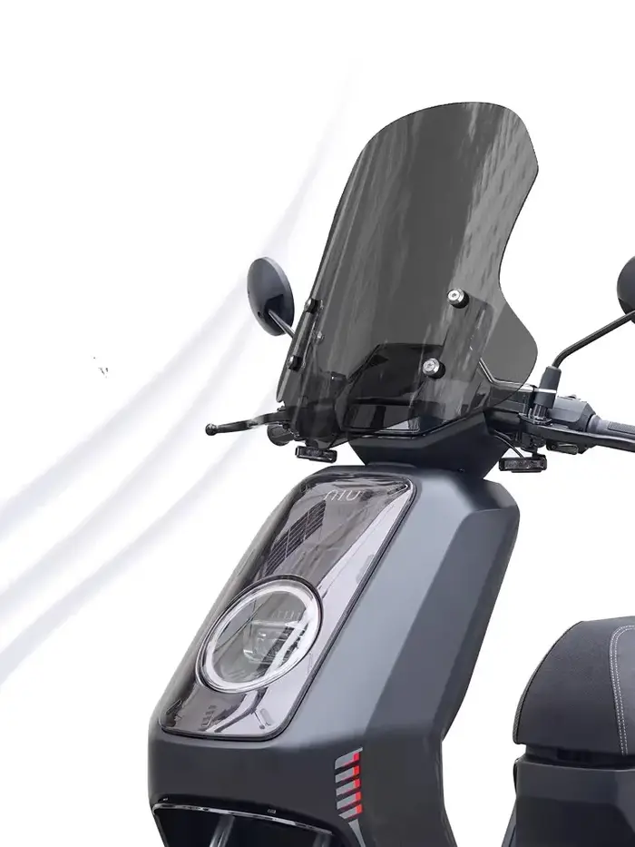 Pare-brise avant NIU NXT NXL NLT NX - Protection contre le vent élégante et fonctionnelle pour les conducteurs de scooters électriques