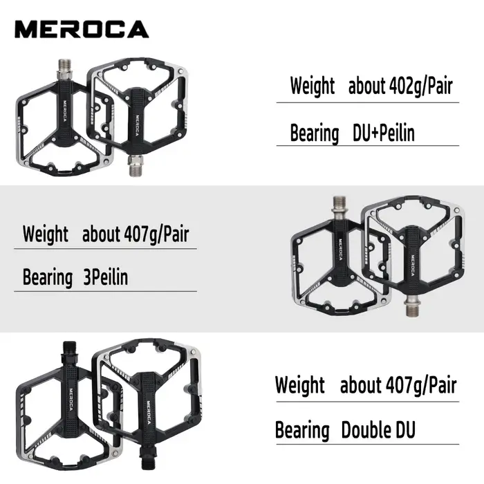 Meroca-Pédales anti-aldes ultra-légères CNC DU Peilin