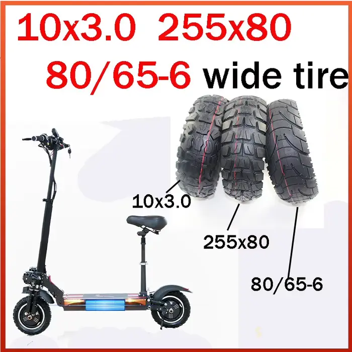 Pneu intérieur et extérieur pour scooter électrique